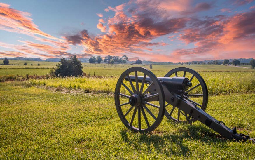 image of Gettysburg cannon